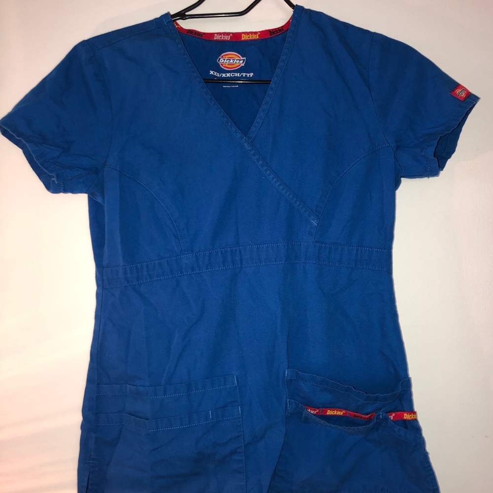 Dickies Scrub Top - Blue